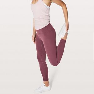 Lululemon Align, So Merlot color
